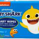 Baby Shark 60ct Baby Wipes with Aloe & Vitamin E - 24 pack