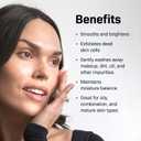 Revision Skincare Brightening Facial Wash, Exfoliating Face Cleanser with Vitamin C and Vitamin E (3.4 Fl Oz (Pack of 1))