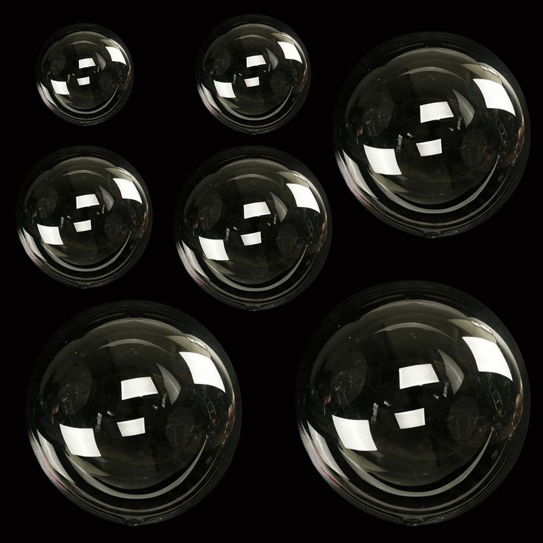 Bobo Balloons - 70 Pcs Different Sizes Clear Balloons for Stuffing, Bulk Wedding Decor Pool Birthday Party Decorations
