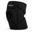 Knee Brace with Open Patella & Side Stabilizers, Adjustable Compression Knee Support for Men & woman, Breathable Support for Knee Pain, Running, Gym, Arthritis Relief