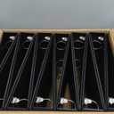 Samsill 12 Pack Durable 1.5 Inch 3 Ring Binders, Round Ring, Clear View Cover for Presentations, Black