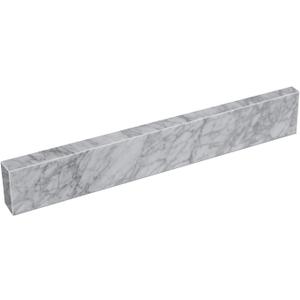 21 Inch Carrara Marble Side Splash for Bathroom Vanity Sink Top