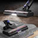 Cordless Vacuum Cleaner, 45KPA Stick Vacuum Cleaners for Home with Up to 45 Mins Runtime, 6-in-1 Rechargeable Lightweight Vacuum with Powerful Suction for Carpets, Pet Hair, Hardwood Floors