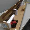 KAMANINA 1 Inch Double Curtain Rods 72 to 144 Inches (6-12 Feet) Telescoping Heavy Duty Drapery Rod for Windows 66 to 120, Netted Texture Finials, Antique Bronze