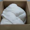 Decroom 5 Inch Memory Foam Mattress Topper Queen for Back Pain Relief, Filled with Breathable Memory Foam Pillow Topper Soft Fluffy Supportive Bed Mattress Pad, 80x60x5 Inch (White)