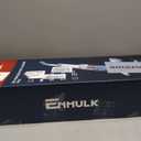 ENHULK Pool Vacuum for Above Ground Pool, Upgraded 13.4" Wide Head & Telescopic Pole, 18.5 GPM Powerful Suction, 60 Mins Runtime, Cordless Handheld Rechargeable Pool Cleaner for Inground Pools, PC15