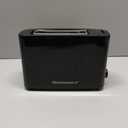 Elite Gourmet ECT1027B Cool Touch Toaster with 6 Temperature Settings & Extra Wide 1.25" Slots for Bagels, Waffles, Specialty Breads, Puff Pastry, Snacks, ETL Certified, 2 Slices, Black