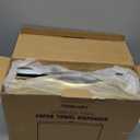 Wall Mounted Stainless Steel Paper Towel Dispenser with Lock, Polished Mirror Finish, Fits C-Fold, Tri-Fold and Multi-Fold Hand Towels, Commercial Restroom & Bathroom Use (Medium-gold)