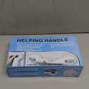 2 Pack Heavy-Duty Shower Grab Bars - Gemroom 16.5 Inch Grey Suction Bar Handles for Elderly, Seniors, Handicap, Safety Balance Assist Grip for Bathroom, Toilet - Anti-Slip, Shower Handles Hand Rail