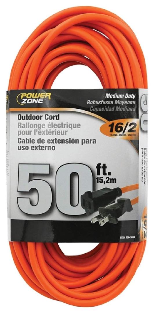 PowerZone Cord EXT OTD OR SJTW 16/2 50FT OR481630
