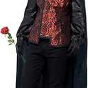 Men's Dark Opera Masquerade Costume XL