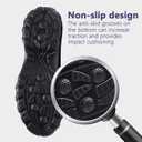 Non Slip Work Shoes Women, Walking Shoes Women, Work Gym Nurse Mesh Casual Fashion Sneakers Comfort Breathable Lightweight (All Black, Adult, Women, 6.5, Numeric, US Footwear Size System, Medium) (Black, S)