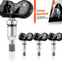 ACLONG Multi-Protocol TPMS Tire Pressure Sensors Fit for Ford All Models 315&433MHz Snap-in Tire Pressure Monitoring System Replacement Fit for F-150 2011-2018 9L3Z1A189A DE8T1A180AA -Set of 4
