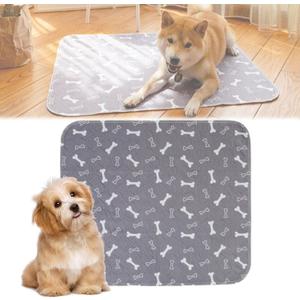 Puppy Pee Pads for Dogs, Washable Pet Pads for Dogs & Cats, Reusable Pet Pads with Pheromones, Durable Leak-Proof & Anti-Slip Pet Training Pads for Home & Travel (Large 32 * 35 in)