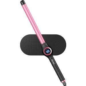 ORYNNE 3/4 Inch Curling Wand for Long Hair, Extra Long Barrel Ceramic Wand Curling Iron, 7 Adjustable Heats, 110-240V Dual Voltage Hair Wand Curler, 60 Minutes Auto Shut Off