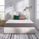 Amazon Basics Memory Foam Mattress, Soft Plush Feel, Breathable, 12 Inch, Queen, White/Grey