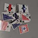 1 Dozen Pinochle Poker Playing Cards - 6 Blue & 6 Red Decks! (Jumbo)