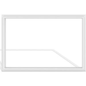 Upgraded W10443319 Freezer Door Gasket Compatible with Whirlpool, Kenmore Freezer Door Gasket Seal, for Maytag, Jenn Air, Amana & Kitchen Aid Refrigerator Door Gasket Replaces W10133249, W10571960