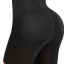 Nebility Butt Lifting Shapewear with Butt Pads - High Waist Padded Underwear for Women, Hip Enhancer Booty Lifter Shorts (Large, Black)