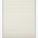 DEZ FURNISHINGS Cordless 1.5" Blackout Cellular Shade, 34"W x 48"H, Cream
