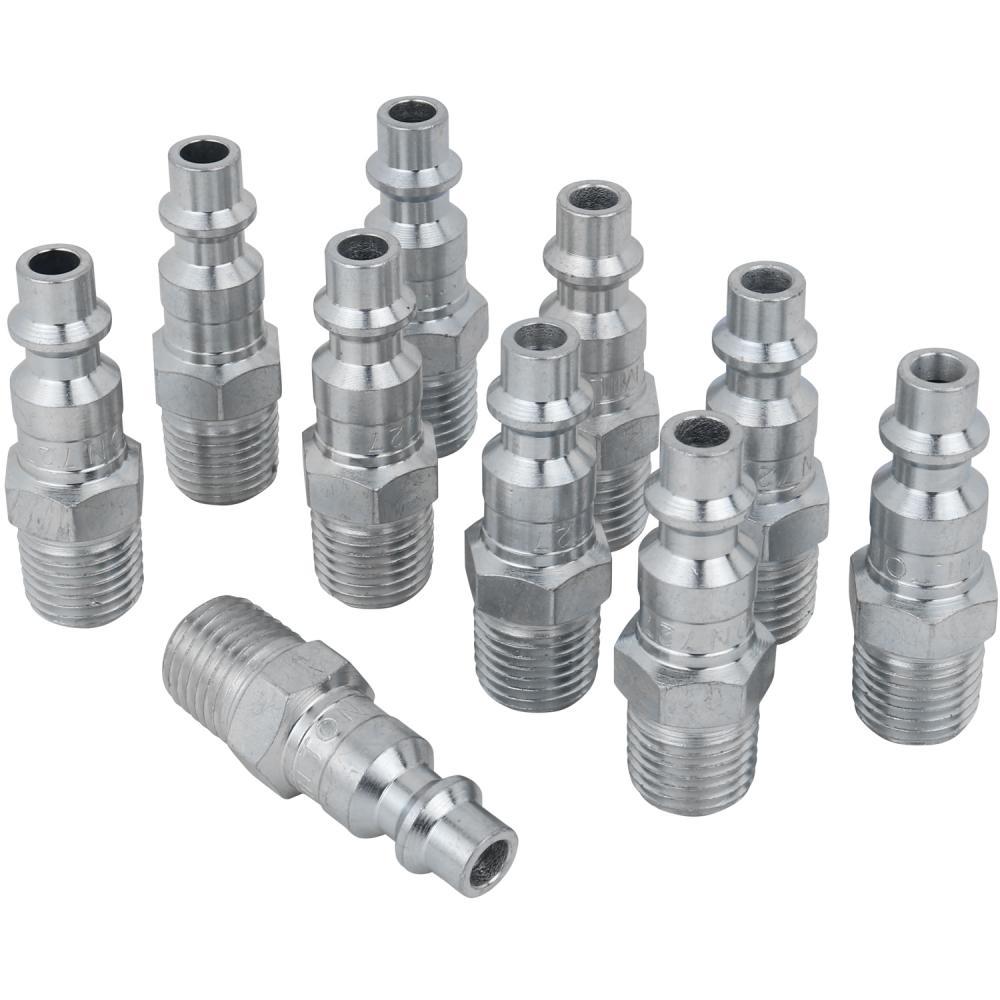 1/4" MNPT M Plug 10 pcs