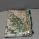 Uphome Vintage Tribal Bath Mat Sage Green Boho Non-Slip Bathroom Rug Oriental Soft Machine Washable Bathroom Mat Cute Aesthetic Floral Bath Mats for Bathroom Decor for Sink Tub Door Mat, 18x25 inch