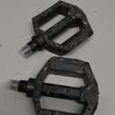 POPETPOP Cycling Bike Pedal Pedals Hollow Design Lightweight for Smooth Riding Black