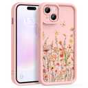 FUXICASE Case for iPhone 13, Silicone Shockproof Cover Women