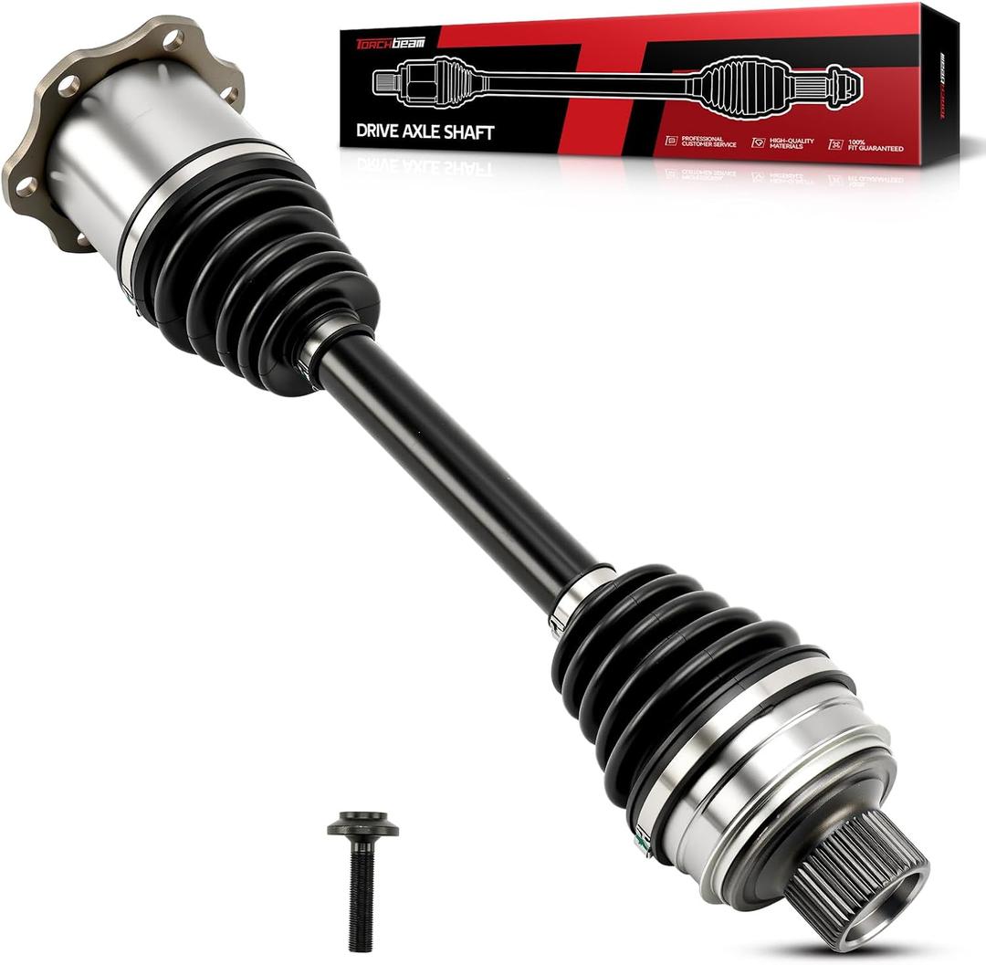 Torchbeam Front CV Axle Shaft Assembly Fits A5 Quattro, allroad | Compatible with Audi 2012-2017 A5 Quattro, 2013-2016 allroad