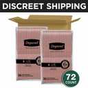 Depend Fresh Protection Adult Diapers, Incontinence & Postpartum Bladder Leak Underwear for Women, Disposable, Maximum, Large, Blush, 72 Count (2 Packs of 36)