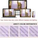 Pinch Pleated Sheer Curtains 80 Inches Long Light Filterring Sheer Semi Voile Drapes Pinch Pleated Curtains for Living Room Bedroom(Light Purple, 42 W x 80 L, 2 Panels)