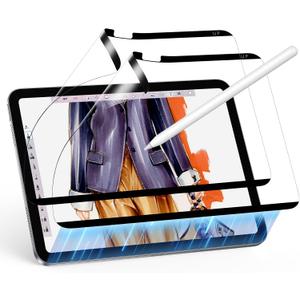 ESR 2 Pack Paper-Feel Magnetic Screen Protector for iPad Air 11 Inch M4/M3/M2 (8th/7th/6th Generation, 2026/2025/2024), Write and Draw Like on Paper, Detachable and Reusable, Matte Finish, Anti-Glare