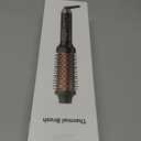 Infrared Thermal Brush for Blowout Look, 1.5 Inch Ionic Thermal Round Brush Makes Hair Smoother Get Natural Curls, Dual Voltage, Easy to Use, Gifts for Women