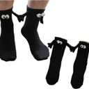 Holding Hands Cute Socks Magnetic Connection Doll Funny Christmas Birthday Gifts Idea