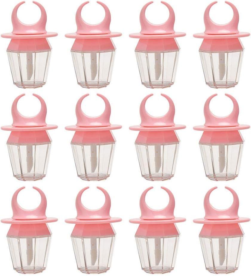 10pcs 8ml Lip Gloss Tubes Reusable Empty Lip Gloss Containers Ring Design for DIY for Lovers and Makeup Enthusiasts