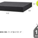 JINMING 12 Gift Boxes with Lids 11x8.5x1.5 Inches for Clothes, Black Gift Boxes, Apparel Boxes for Mother's Day, Father's Day and All Occasion