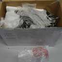 62 Pcs Crab Lobster Crackers and Picks Seafood Tools Set Includes 8 Butter Warmers, 8 Crab Leg Crackers and Forks, 2 Seafood Scissors, 8 Lobster Shellers, 28 Tealight Candles