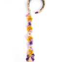 2 x Spooktacular Creations Girls Princess Wig Non Slip, Toddler Long Braided Wig with Teeth Comb, Purple Fairy HeadWear for Toddler Halloween DressUp, Accessories, Themed Party