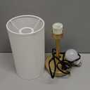 Elegant Gold Touch Table Lamp, Modern Wedding Gift for Couples, Bedside Lamps with USB-C USB-A Charging Ports, 3 Way Dimmable Small Lamp for Office, Living Room, Bathroom (14in)