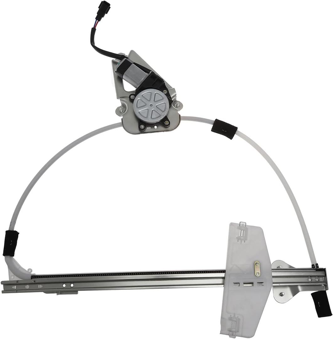 TUCAREST 741-527 Front Right Power Window Lift Regulator with Motor Assembly (Passenger Side) Fit for 2002-2006 Je-ep Liberty KJ (to 2-25-2006;Ball Stud Style) [# 55360030AB 55360030AG]