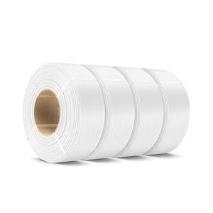 SUNLU 4KG PLA Plus Filament Refill 1.75mm, 1000g PLA+ Filament Bundle 4 Packs, 3D Printer Filament Refill for Reusable Spools, Fit for Most Brand Spool. 1KG/Roll, White