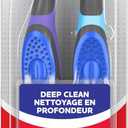 Colgate Total Advanced 360 Floss Tip Sonic Battery Powered Toothbrush, 2 Pack (Multicolored)