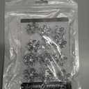 12 Pcs Rhinestone Brooch, Silver Brooch Pins, Assorted Crystal Brooch Pin Small Flower Brooches Pins decorative Brooch Pins for Crafts Flower Lapel Badge Pins for Women DIY Bridal Wedding Bouquet Kit