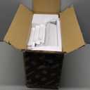 MALACASA Casserole Dishes for Oven, Porcelain Baking Dishes, Ceramic Bakeware Sets of 4, Rectangular Lasagna Pans Deep with Handles for Baking Cake Kitchen, White (9.4"/11.1"/12.2"/14.7"), Series