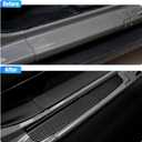 Door Sill Guard Jeep Wrangler JL Accessories Applicable to 2018-2024 JL JLU and Jeep Gladiator JT 2020-2022, Entry Scuff Plate Cover, Door Entry Guards, Black