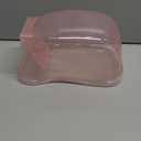 kathson Dwarf Hamster Dry Bathroom, Chinchilla Sauna Toilet Plastic Sand Bath House Ideal for Gerbils, Hedgehog, Squirrel and Other Small Animals (Pink)