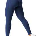 YEOREO Scrunch Workout Leggings for Women Grand Butt Lifting Seamless Leggings High Waisted Tummy Control Gym Yoga Pants (X-Small, Indigo)