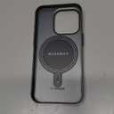 TORRAS Magnetic Slim Fit Designed for iPhone 15 Pro Case 2023, [Compatible with MagSafe] [Ultra Thin] Protective Matte Hard PC Cover Anti-Scratch Phone Case for iPhone 15 Pro, Moon Gray (iPhone 15 Pro, 3-Moon Gray)