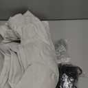 Room Darkening Curtains 63 Inches Long,Small Bay Window Blackout Dining Room Curtains Boho Linen 63 Inch Length 2 Panels Insulated Hook Belt Back Tab Pocket Pleated Drapes Cream Beige (W50" x L63") (Birch)