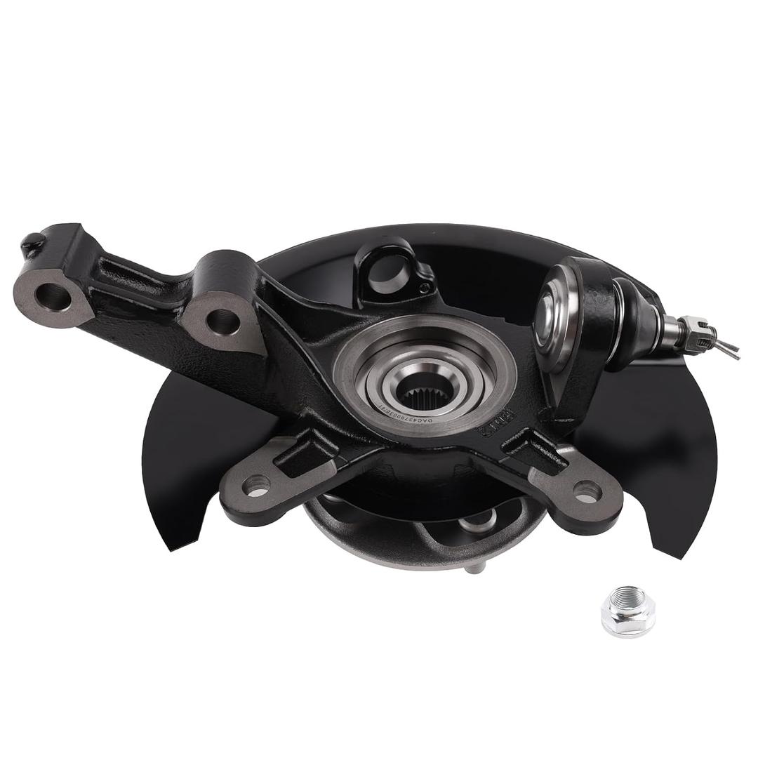 Front Left Steering Knuckle Wheel Bearing Hub Assembly for 2003-2005 Civic